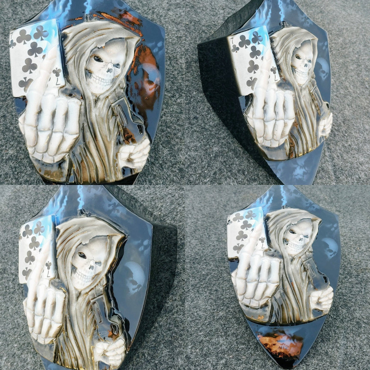 Harley horn 3D Grim reaper