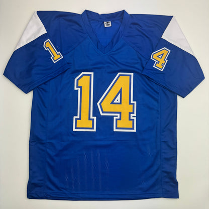 Autographed/Signed Dan Fouts San Diego Royal Blue Football Jersey JSA COA