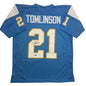 Autographed/Signed LaDainian Tomlinson San Diego Powder Blue Football Jersey JSA COA