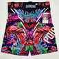 Autographed/Signed Dustin Poirier UFC MMA Trunks Shorts Ultimate Fighting JSA COA
