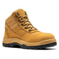 ROCKROOSTER Avalon Black 6 Inch Zip-sided Composite toe Leather Work Boots CP213BK