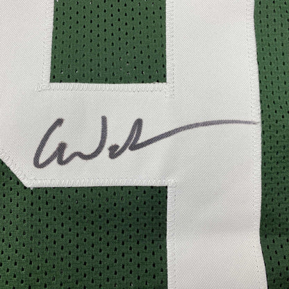 Autographed/Signed Christian Watson Green Bay Green Football Jersey Beckett BAS COA