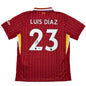 Autographed/Signed Luis Diaz Liverpool Red Soccer Jersey Beckett BAS COA