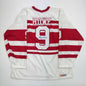Autographed/Signed Gordie Howe Detroit White Hockey Jersey PSA COA