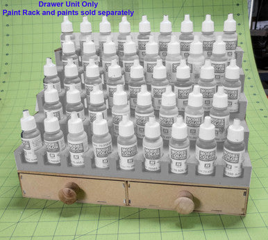 Drawer Add-On For Paint Rack - Double Drawer