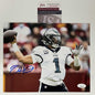 Autographed/Signed Jalen Hurts Philadelphia Eagles 8x10 Football Photo JSA COA #4
