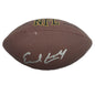 Autographed/Signed Earl Campbell Houston Oilers Full Size F/S Brown Football JSA COA