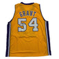 Autographed/Signed Horace Grant Los Angeles Yellow Basketball Jersey JSA COA