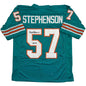 Autographed/Signed Dwight Stephenson HOF 98 Miami Teal Football Jersey JSA COA