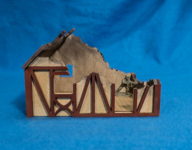 28mm Small Half Timber House  - 28MMDF550
