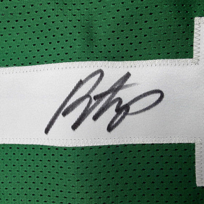 Autographed/Signed Payton Pritchard Boston Green Basketball Jersey JSA COA