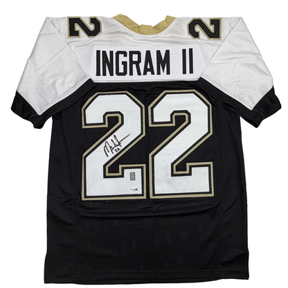 Autographed/Signed Mark Ingram II New Orleans Black Alternate Football Jersey JSA COA