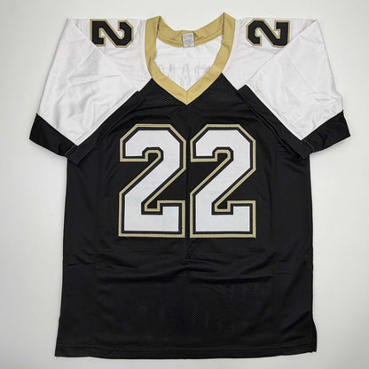 Autographed/Signed Mark Ingram II New Orleans Black Alternate Football Jersey JSA COA