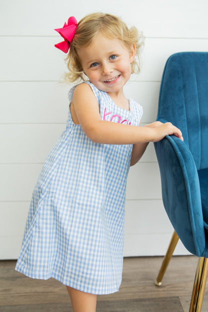 Crimson Gingham Jumper