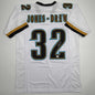 Autographed/Signed Maurice Jones-Drew Jacksonville White Football Jersey Beckett BAS COA