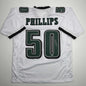 Autographed/Signed Jaelan Phillips Philadelphia White Football Jersey PSA/DNA COA