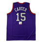 Autographed/Signed Vince Carter Toronto Purple Basketball Jersey PSA/DNA COA