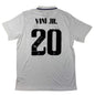 Autographed/Signed Vini Vinicius Jr. Real Madrid 2022-23 White Soccer Jersey Beckett BAS COA