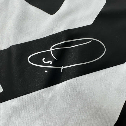 Autographed/Signed Vini Vinicius Jr. Real Madrid 2022-23 White Soccer Jersey Beckett BAS COA