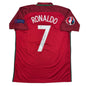 Autographed/Signed Cristiano Ronaldo Portugal Red World Cup Soccer Futbol Jersey Beckett BAS COA