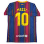 Autographed/Signed Lionel Leo Messi FC Barcelona Soccer Jersey Beckett BAS COA