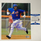 Autographed/Signed Tim Tebow New York NY Mets 8x10 Baseball Photo Beckett BAS COA