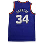 Autographed/Signed Charles Barkley Phoenix Purple Basketball Jersey Beckett BAS COA