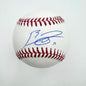 Autographed/Signed Rafael Devers Rawlings Official Major League ROML Baseball JSA COA