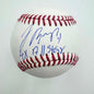 Autographed/Signed Jose Reyes "4x All-Star" Rawlings Official Major League ROML Baseball JSA COA