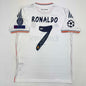 Autographed/Signed Cristiano Ronaldo Real Madrid White Soccer Jersey Beckett BAS COA