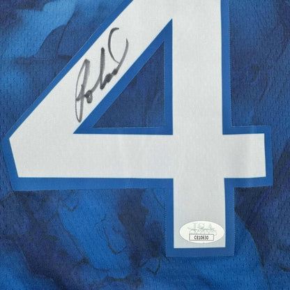 Autographed/Signed Rob Dillingham Minnesota Blue Basketball Jersey JSA COA