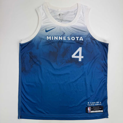 Autographed/Signed Rob Dillingham Minnesota Blue Basketball Jersey JSA COA