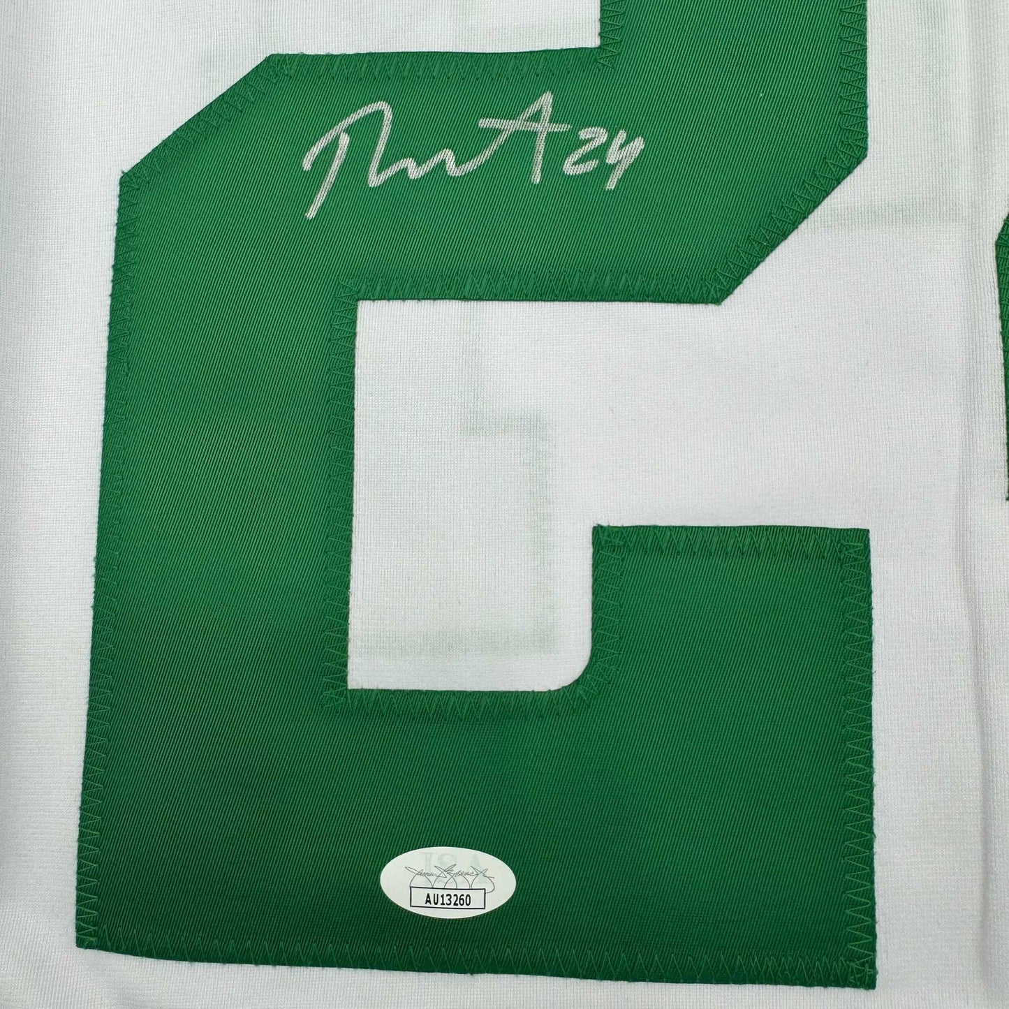 Framed Autographed/Signed Roope Hintz 35x39 Dallas White Hockey Jersey JSA COA