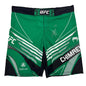 Autographed/Signed Khamzat Borz Chimaev Venom UFC MMA Ultimate Fighting Green Trunks PSA/DNA COA