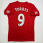 Autographed/Signed Fernando Torres Liverpool Red Soccer Jersey Beckett BAS COA