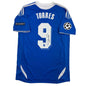 Autographed/Signed Fernando Torres Chelsea FC Blue Soccer Futbol Jersey Beckett BAS COA