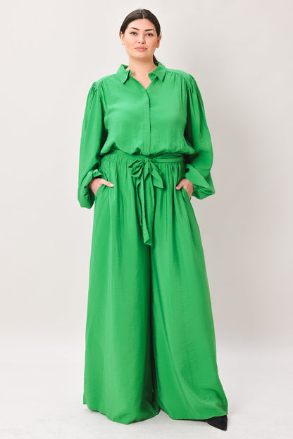 READY FOR TODAY WOVEN JUMPSUIT