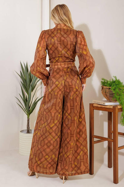 LOST IN THE STARS WOVEN JUMPSUIT