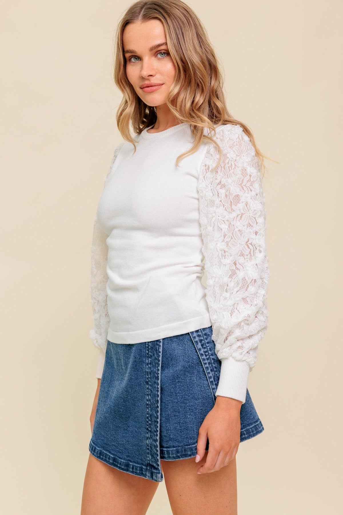 SWEET LIKE SANGRIA SWEATER TOP