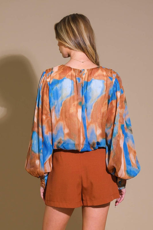 ALL MY PRIDE WOVEN TOP