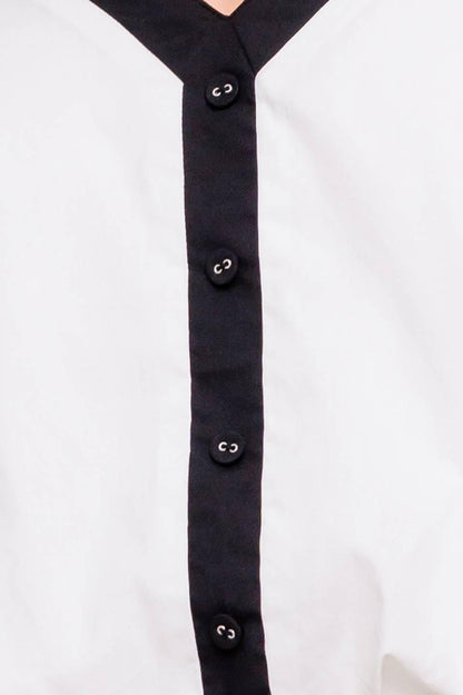 SCENT OF SPRING WOVEN TOP