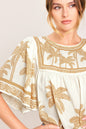 BREEZE STORY WOVEN TOP