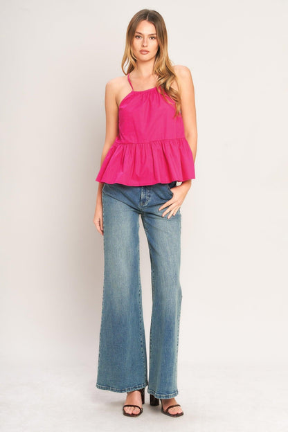 SWEET SUMMER WOVEN TOP