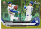2025 Topps Now Shohei Ohtani #884 Gold Chrome 50/50 Los Angeles Dodgers Baseball Card