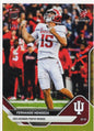 2025 Topps Bowman U Now Fernando Mendoza #60 Gold Foil /50 Indiana Hoosiers Rookie RC Football Card