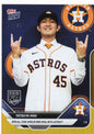 2025 Topps Now Tatsuya Imai #OS12 Orange Foil /25 Houston Astros Rookie RC Baseball Card