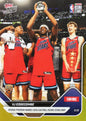 2025 Topps Now VJ Edgecombe #174 Gold Foil /50 Philadelphia 76ers Rookie RC Basketball Card