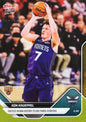 2025 Topps Now Kon Knueppel #182 Gold Foil /50 Charlotte Hornets Rookie RC Basketball Card