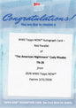 2026 Topps Now WWE Cody Rhodes #29 Red Auto /5 Redemption Wrestling Card