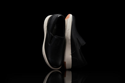 CALTO - J1420 - 2.8 Inches Taller (Onyx) - Leather Loafers